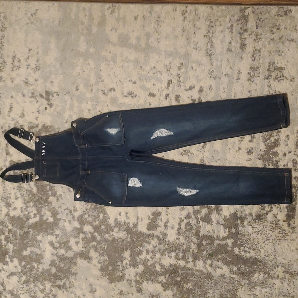 DNKY girls overalls, size 10